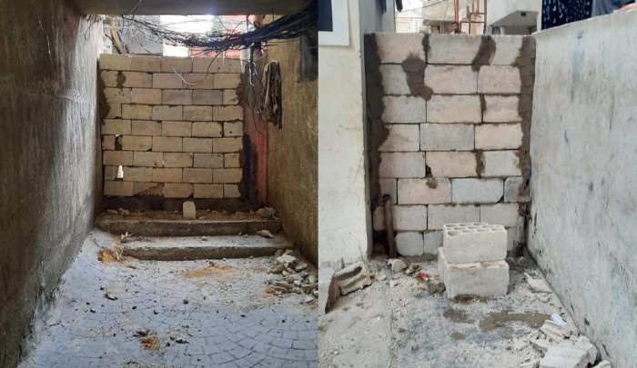 الجيش اللبناني يُغلق طريقين فرعيين في مخيم البداوي شمال لبنان