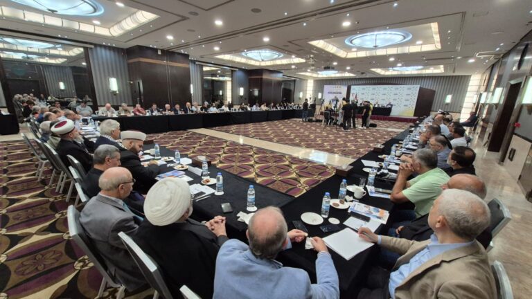 أبرز ما جاء في وثيقة دعم المقاومة وحقوق الشعب الفلسطيني الذي نظمه المؤتمر العربي العام في العاصمة بيروت