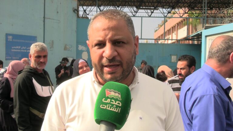 حمود: سياسة الأونروا الظالمة تهدف لتصفية قضية اللاجئين وشطب حق العودة