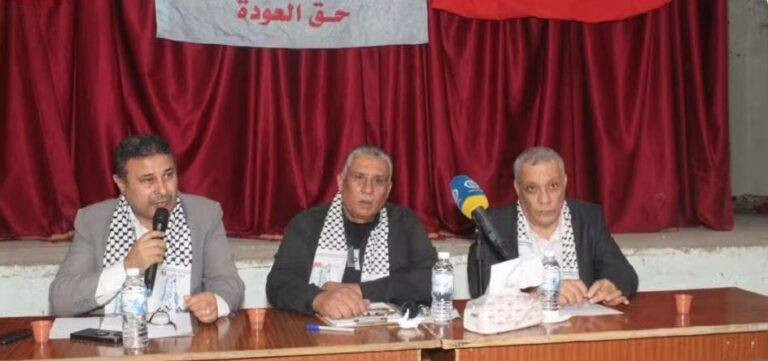 طاولة حوار في البرج الشمالي بدعوة من دائرة وكالة الغوث في الديمقراطية