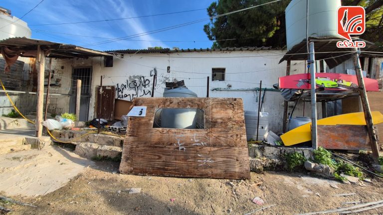 تجمع حي الزيتون في منطقة الهمشري مهدد بالإخلاء القسري