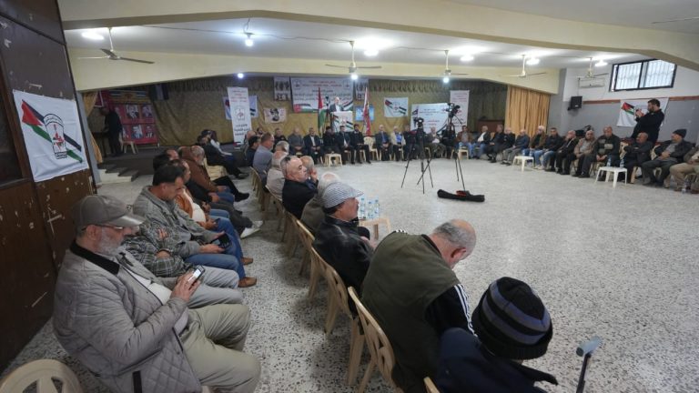 الصاعقة تُحيي ذكرى انطلاقتها بحفل استقبال في مخيم البص