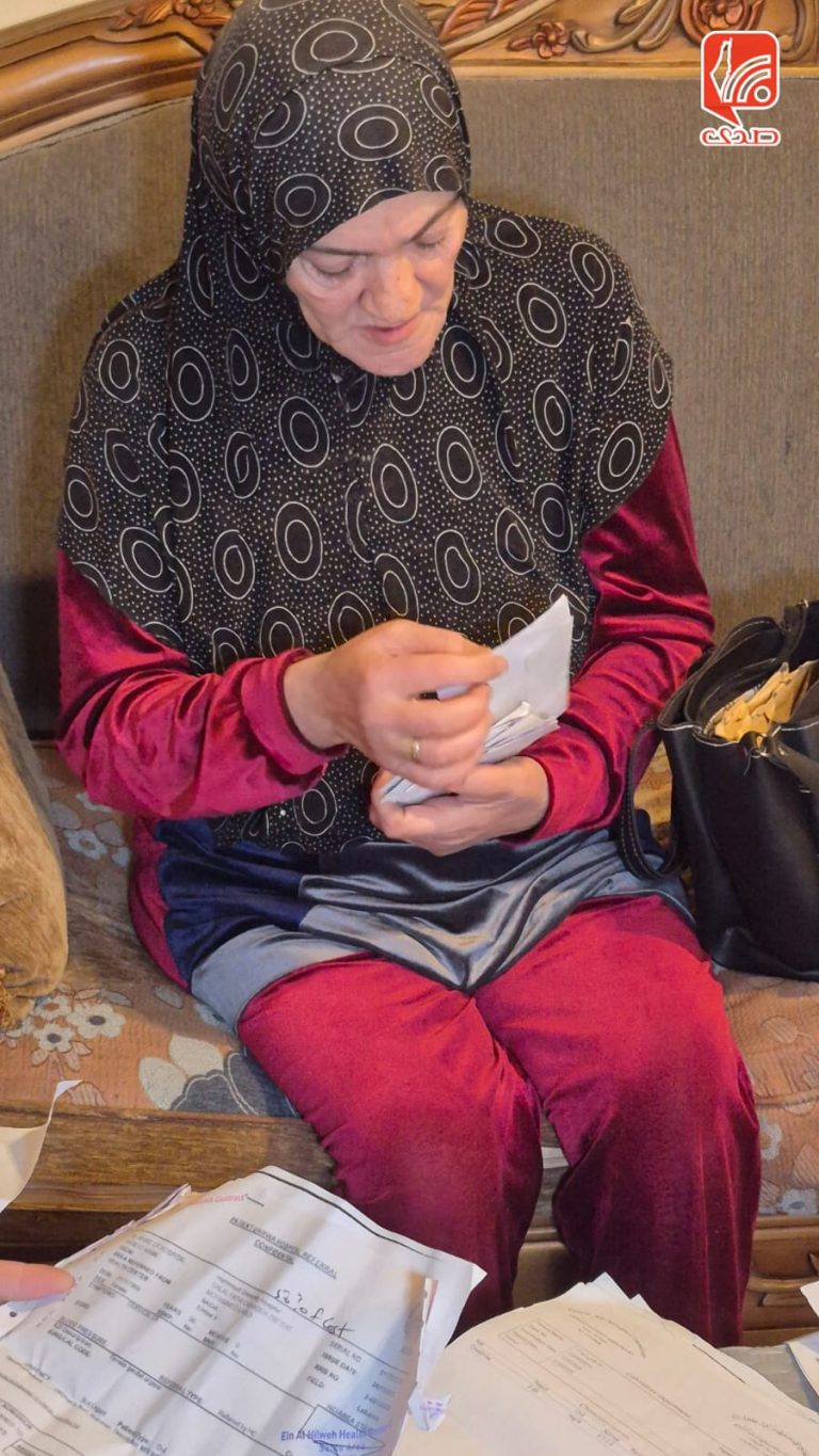 قبل أن يتوقف قلبها.. مناشدات لإنقاذ اللاجئة دلال زبيدات  ​