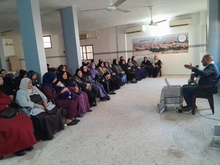 غزة بعد الحرب.. محاضرة وطنية في البرج الشمالي