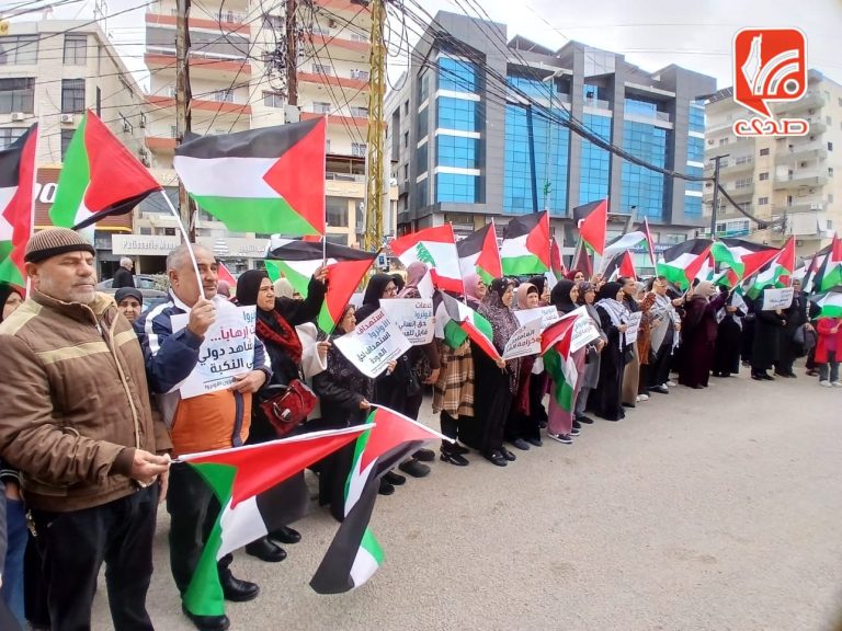 اعتصام في منطقة صور رفضاً لقرارات المفوض العام للأونروا
