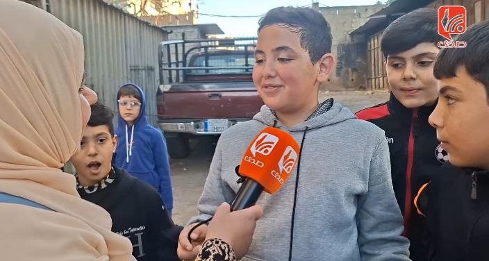 مسابقة صدى المخيم مع الزميلة فاديا منصور مع أهالي مخيم البداوي