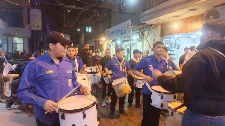 الجمعيات الكشفية في مخيم عين الحلوة تستقبل الشهر الفضيل