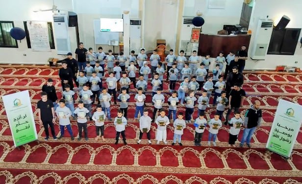 افتتاح أكاديمية عبد الله بن عباس في مخيم البرج الشمالي