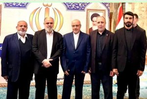 حماس تشارك في حفل استقبال السفارة الإيرانية في بيروت