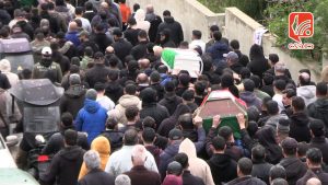 الآلاف يشيعون الشهداء: الصديق والعثمان وبغدادي في مدينة صيدا