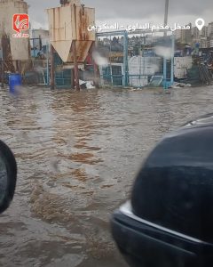 مخيم البداوي يغرق بمياه المجاري والكارثة تتكرر