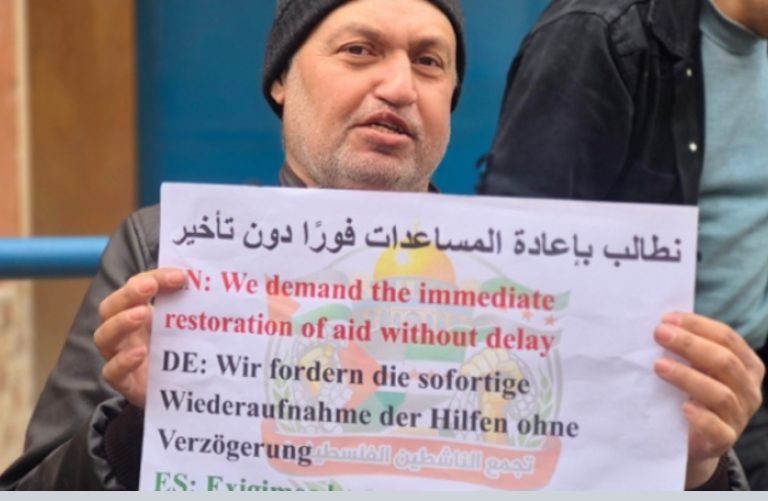 استئناف الحراك الفلسطيني في سوريا للمطالبة بتحسين الخدمات الإغاثية