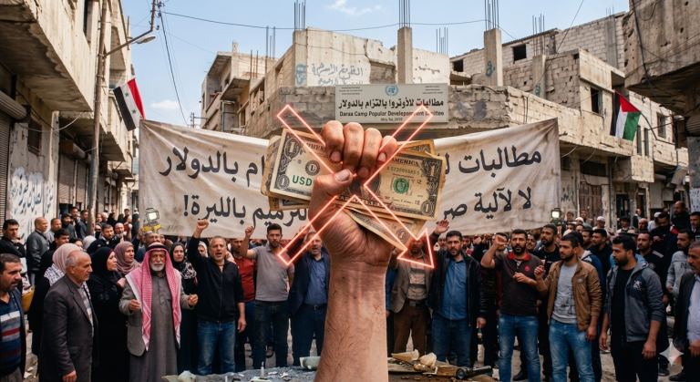 سوريا : اعتراضات على آلية صرف مستحقات الترميم في مخيم درعا
