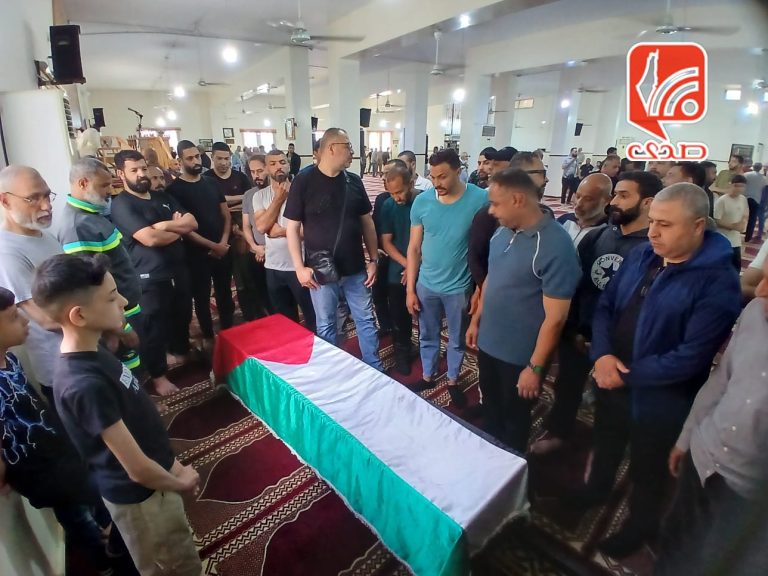 تشييع ابن مخيم برج الشمالي الشهيد ماهر سليمان