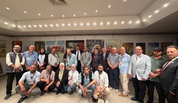 “نبض الأرض” يجمع فنانين فلسطينيين وسوريين في دمشق