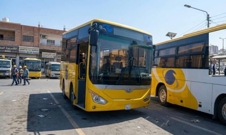 خط نقل جديد يربط مخيم اليرموك بدمشق