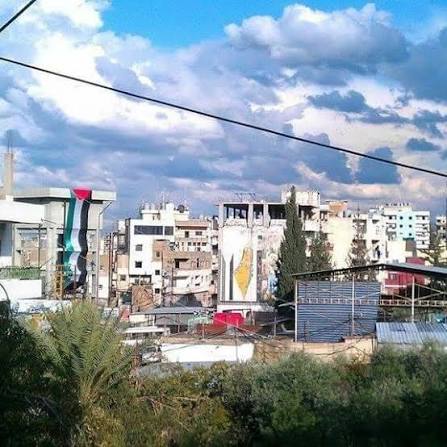 نجاة عائلة فلسطينية إثر انهيار سقف منزلها في مخيم البداوي شمال لبنان