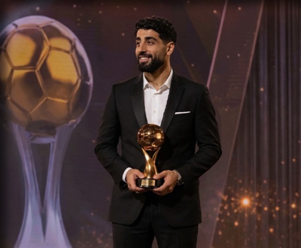 لاعب دولي فلسطيني أفضل لاعب محترف في الدوري المصري
