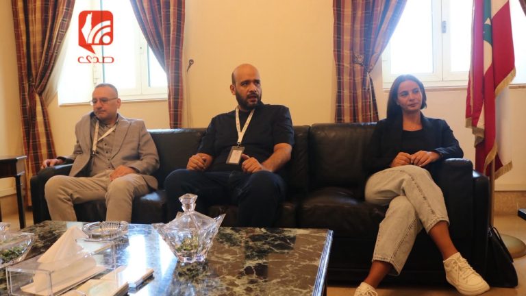 لقاء يجمع لجنة الحوار بوفد إعلامي فلسطيني