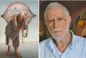 رحيل الفنان سليمان منصور.. ما قصة لوحة “جبل المحامل”؟