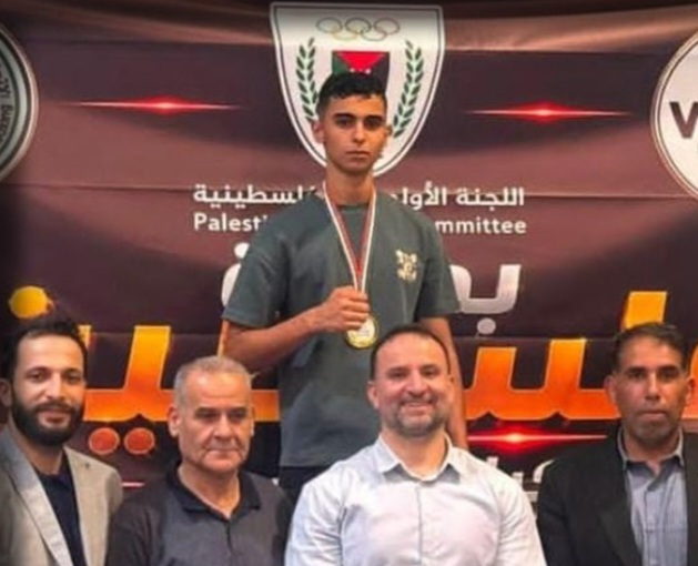 مقدسي يحرز ذهبية بطولة فلسطين للكيك بوكسينغ