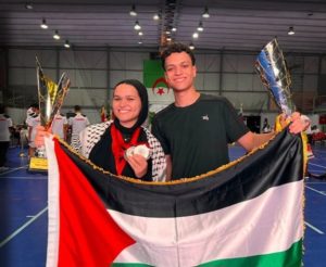 فلسطينية تحرز ست ميداليات في البطولة العربية لكرة السرعة
