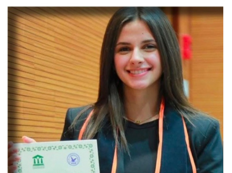 انتخاب طالبة فلسطينية لتنسيق لجنة الشرق الأوسط في “منظمة الفالكون العالمية”