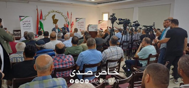 اللجنة الوطنية لانتخابات المجلس الوطني الفلسطيني في لبنان تطالب بوقف الإجراءات الأحادية