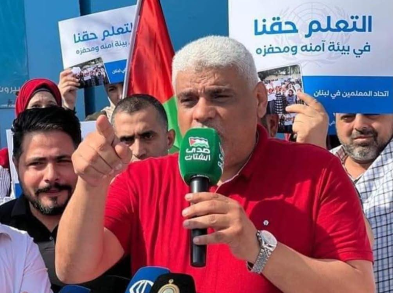 حكم قضائي يجبر وكالة الأونروا على دفع مستحقات الشهيد الاستاذ فتح شريف