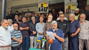 جماهيري حماس يحيي الذكرى السنوية الثانية لاستشهاد القائد يحيى السنوار في مخيم عين الحلوة